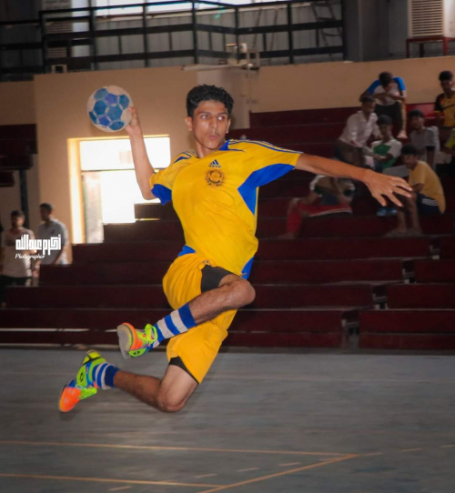 يد الشعلة تكتسح المنصورة في افتتاح بطولة كرة اليد للشباب  لأندية العاصمة عدن