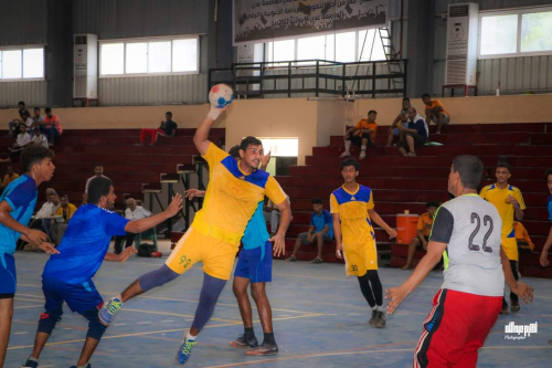 الشعلة بطلاً لبطولة كرة اليد للشباب لأندية العاصمة عدن