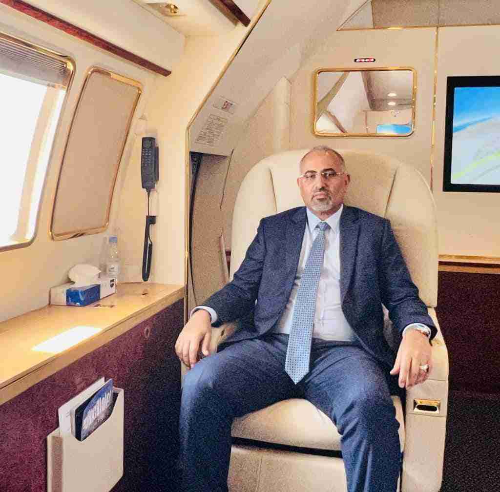 عاجل. الرئيس القائد عيدروس الزبيدي يصل العاصمة السعودية الرياض