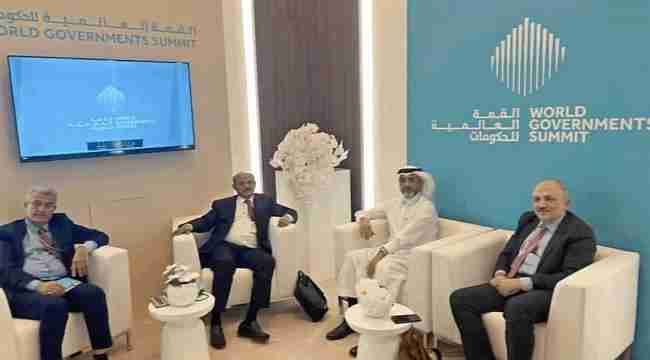 محافظ البنك المركزي يلتقي المدير التنفيذي لصندوق النقد العربي