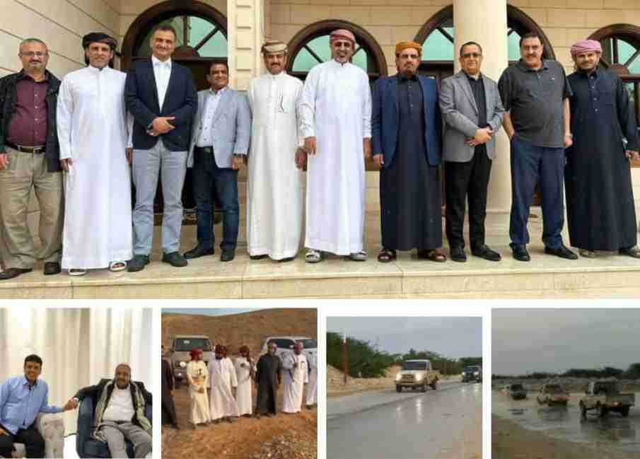 بعد جولة خارجية.. الشيخ راجح باكريت يصل إلى محافظة المهرة