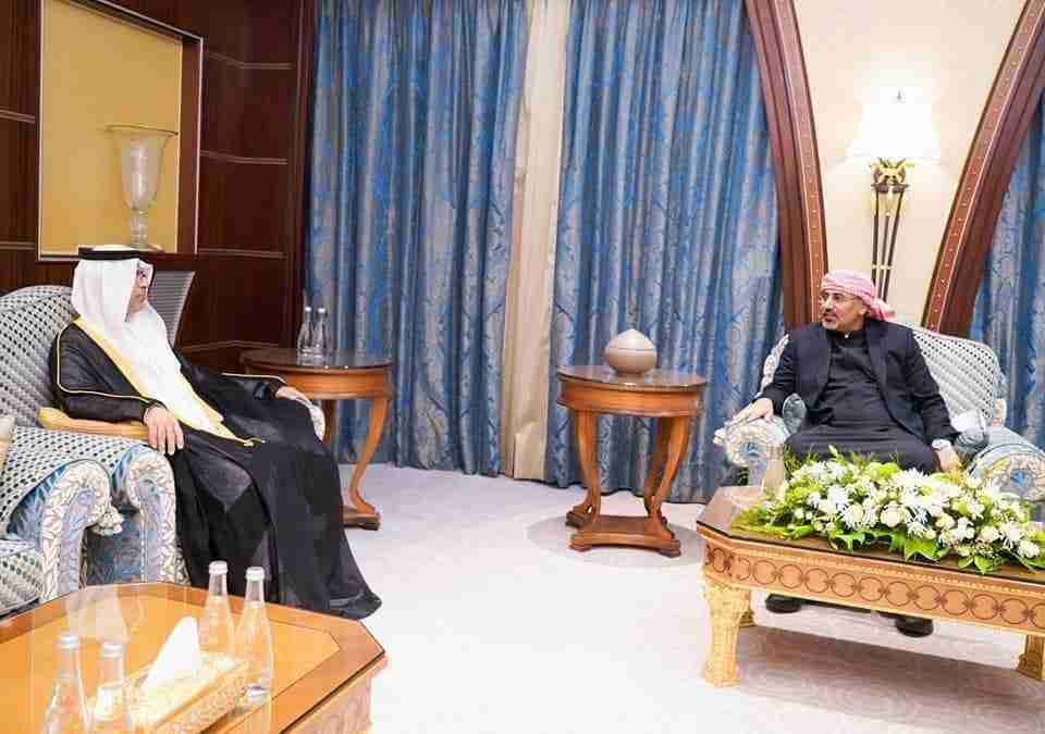 الرئيس الزُبيدي يستقبل سفير دولة الإمارات العربية المتحدة