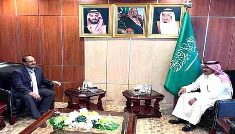 لقاء محافظ حضرموت والسفير السعودي يثمر عن إعتماد عدد من المشاريع للمحافظة