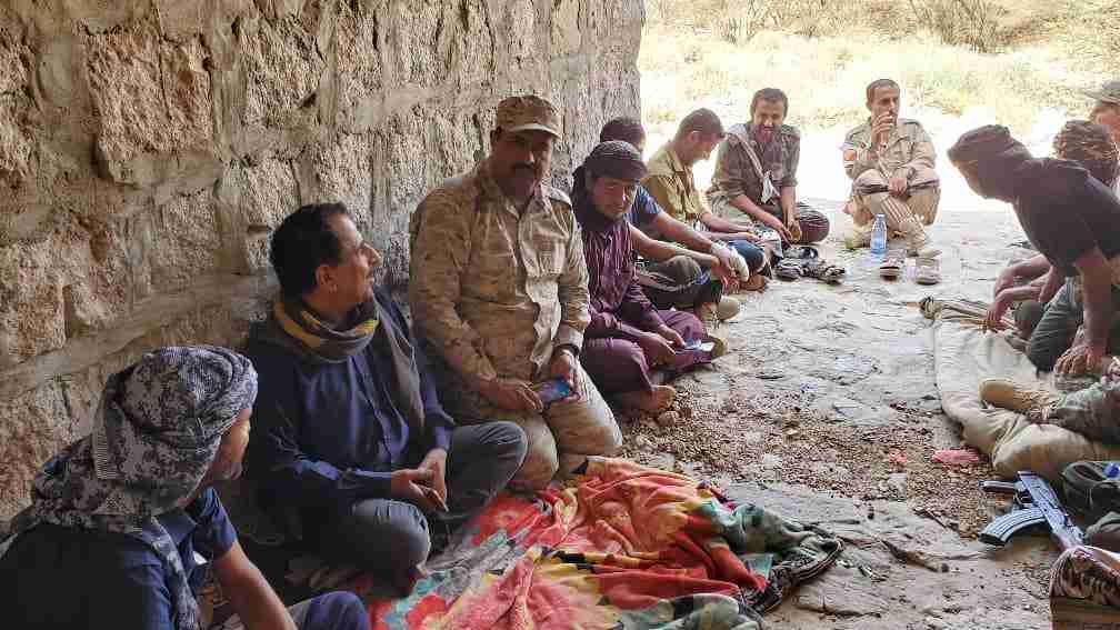 مدير عام المديرية ومدير أمن المديرية يلتقون بقائد ألوية دفاع شبوة