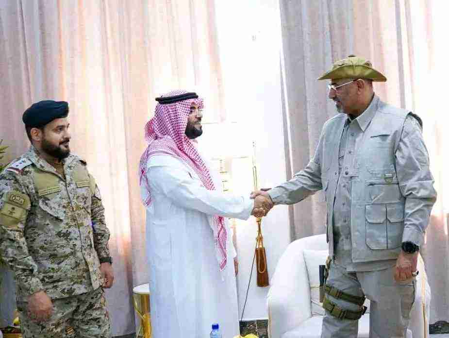 عاجل. الرئيس الزُبيدي: علاقتنا بالتحالف العربي عميقة ومحورية
