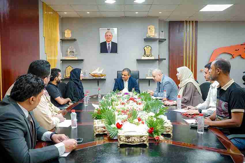 لملس يبحث مع أطباء بلا حدود البلجيكية آليات التنسيق لمنع تفشي الكوليرا